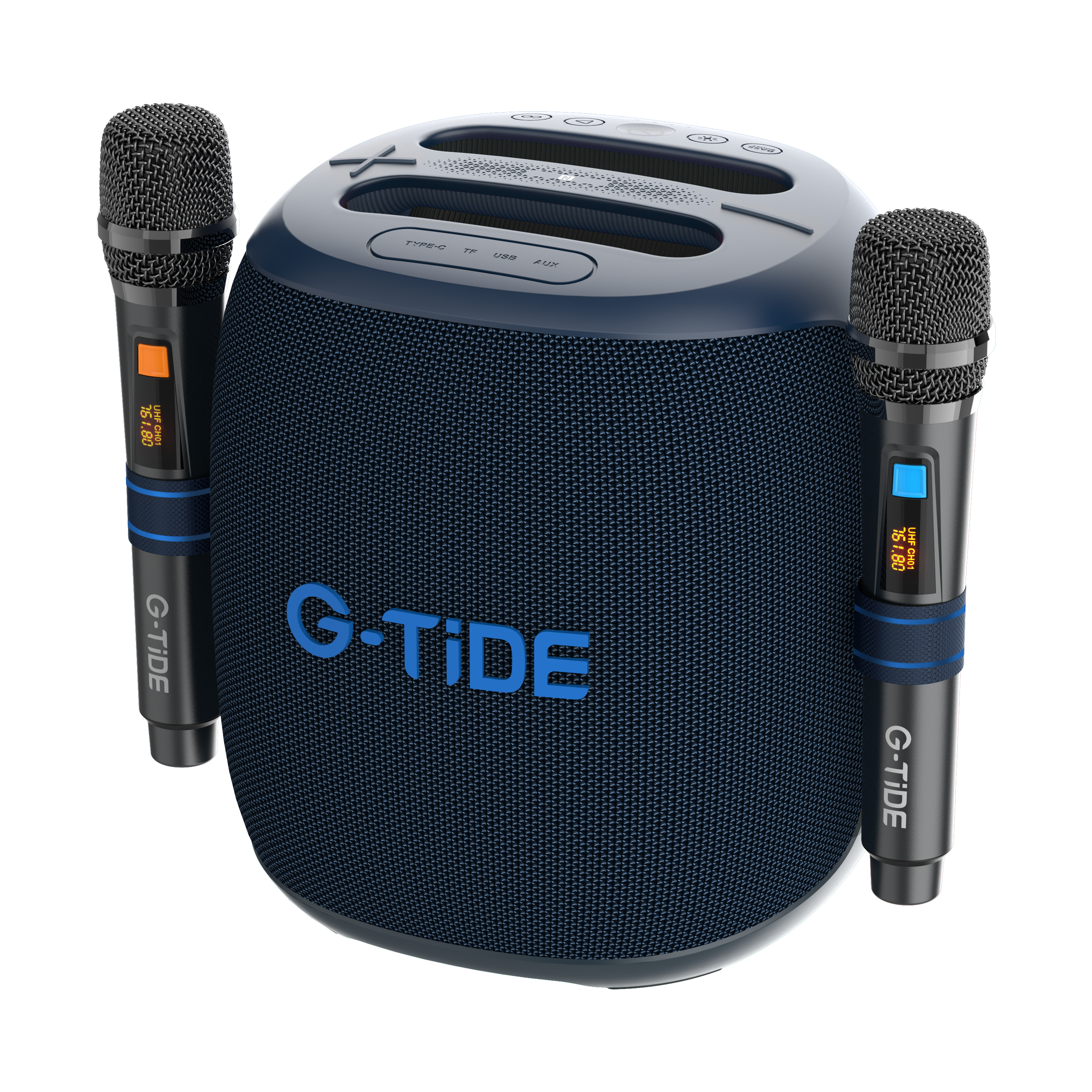 Parlante Bluetooth G-TiDE ThunderBass Súper Potente Bajos Profundos Recargable