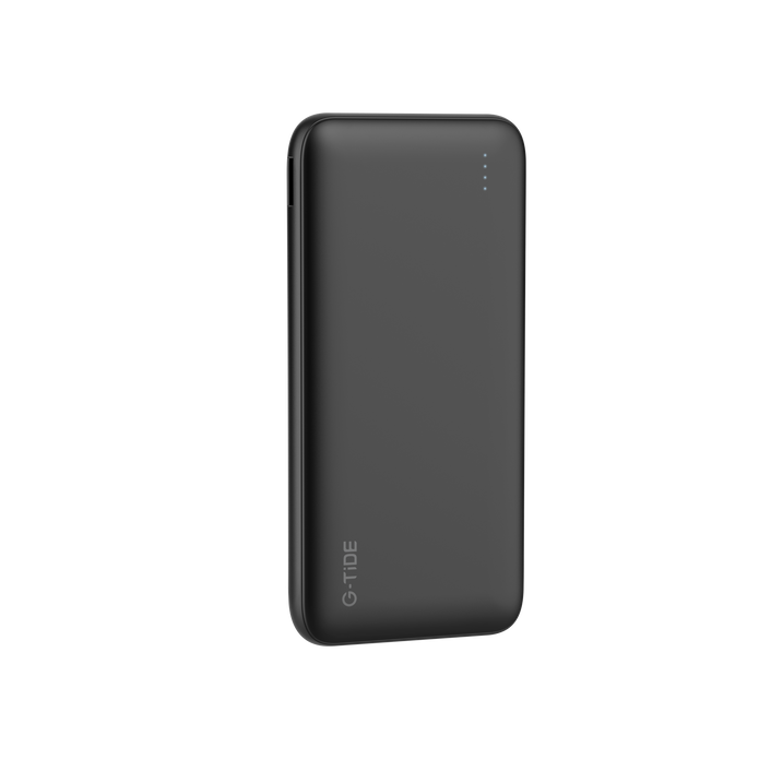 Power Bank G-Tide P1 — 10.000 mAh | 4 Cables Integrados USB, Micro USB, Tipo-C y Lightning