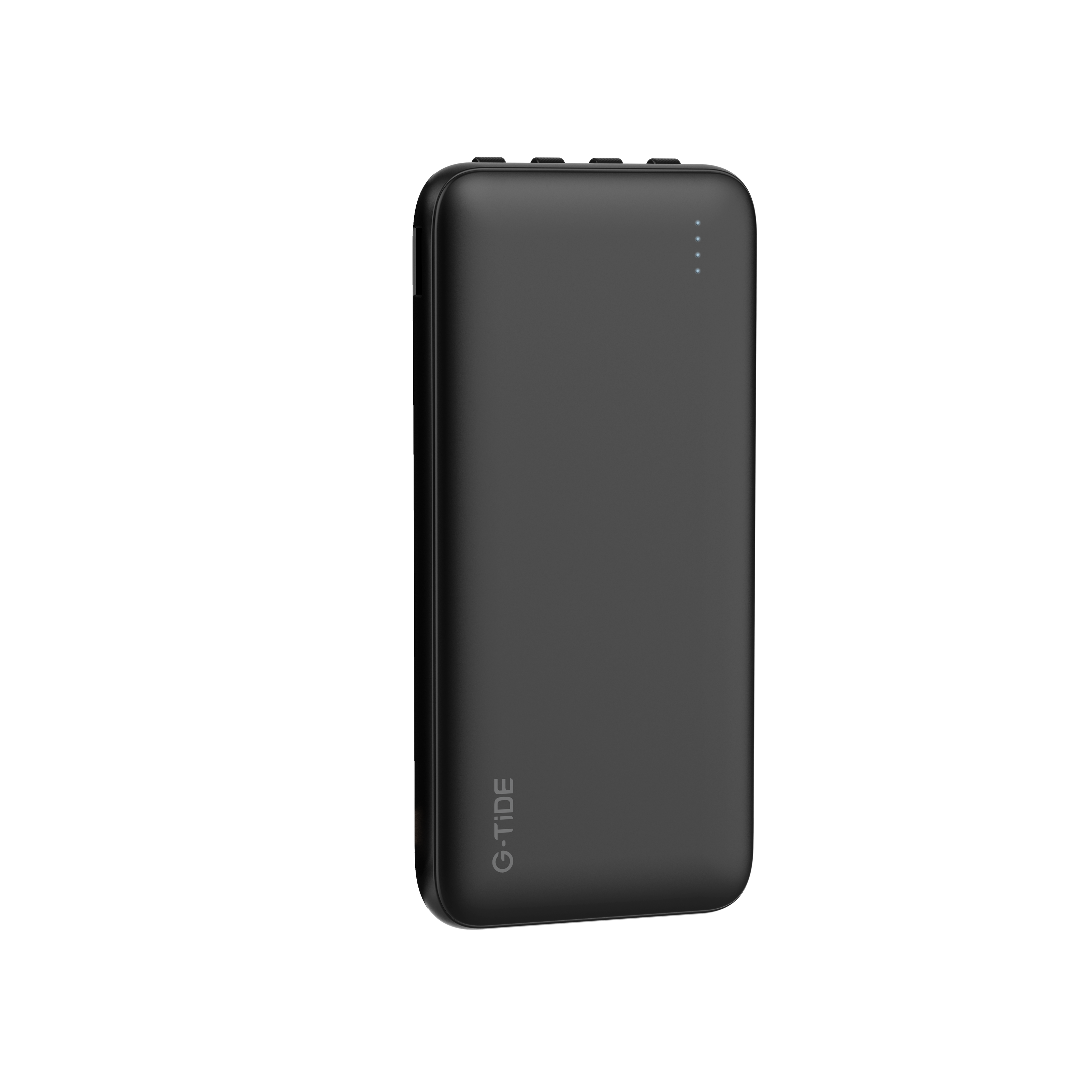 Power Bank G-Tide P1 — 10.000 mAh | 4 Cables Integrados USB, Micro USB, Tipo-C y Lightning