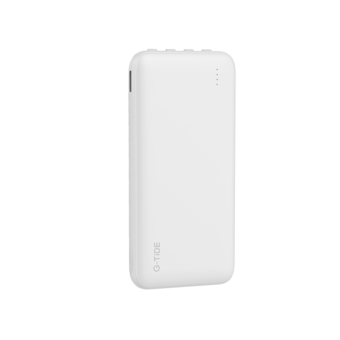 Power Bank G-Tide P1 — 10.000 mAh | 4 Cables Integrados USB, Micro USB, Tipo-C y Lightning