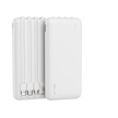 Power Bank G-Tide P1 — 10.000 mAh | 4 Cables Integrados USB, Micro USB, Tipo-C y Lightning