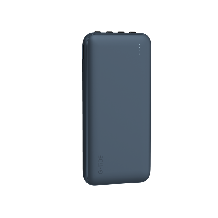 Power Bank G-Tide P1 — 10.000 mAh | 4 Cables Integrados USB, Micro USB, Tipo-C y Lightning