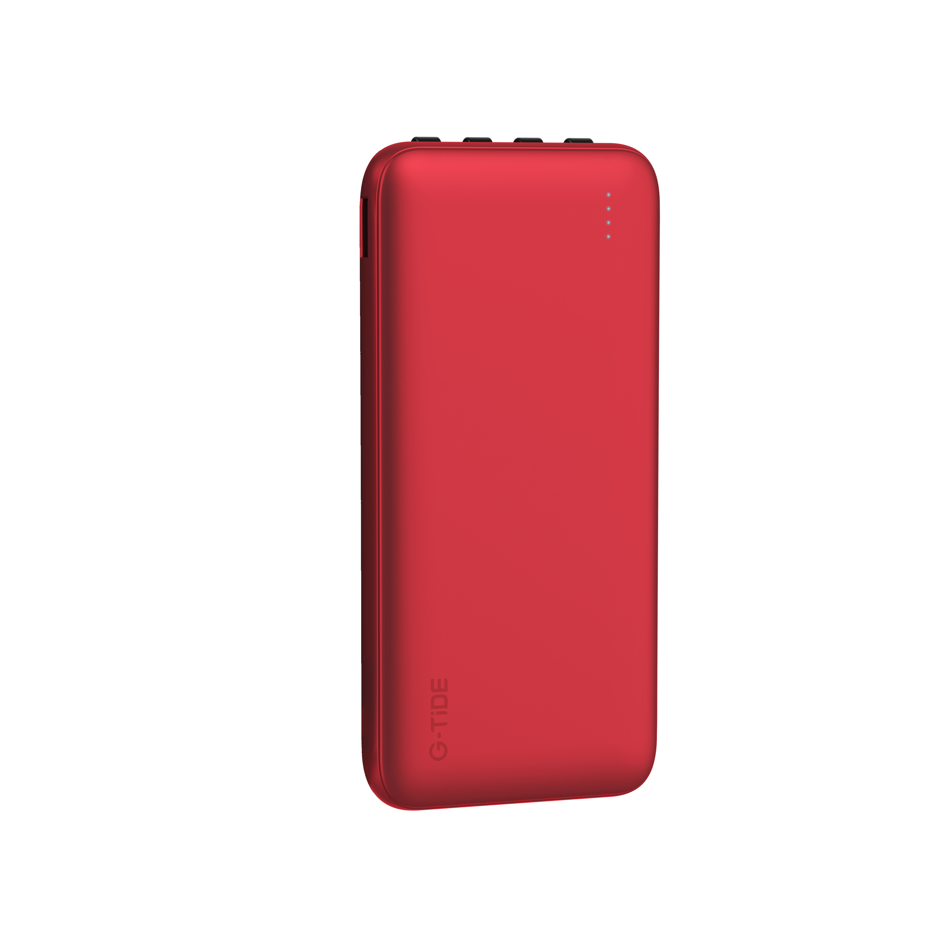 Power Bank G-Tide P1 — 10.000 mAh | 4 Cables Integrados USB, Micro USB, Tipo-C y Lightning