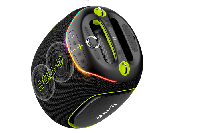Parlante Bluetooth ThunderBass Max G-TiDE Potente 9000mAh Luces RGB BT 5.3