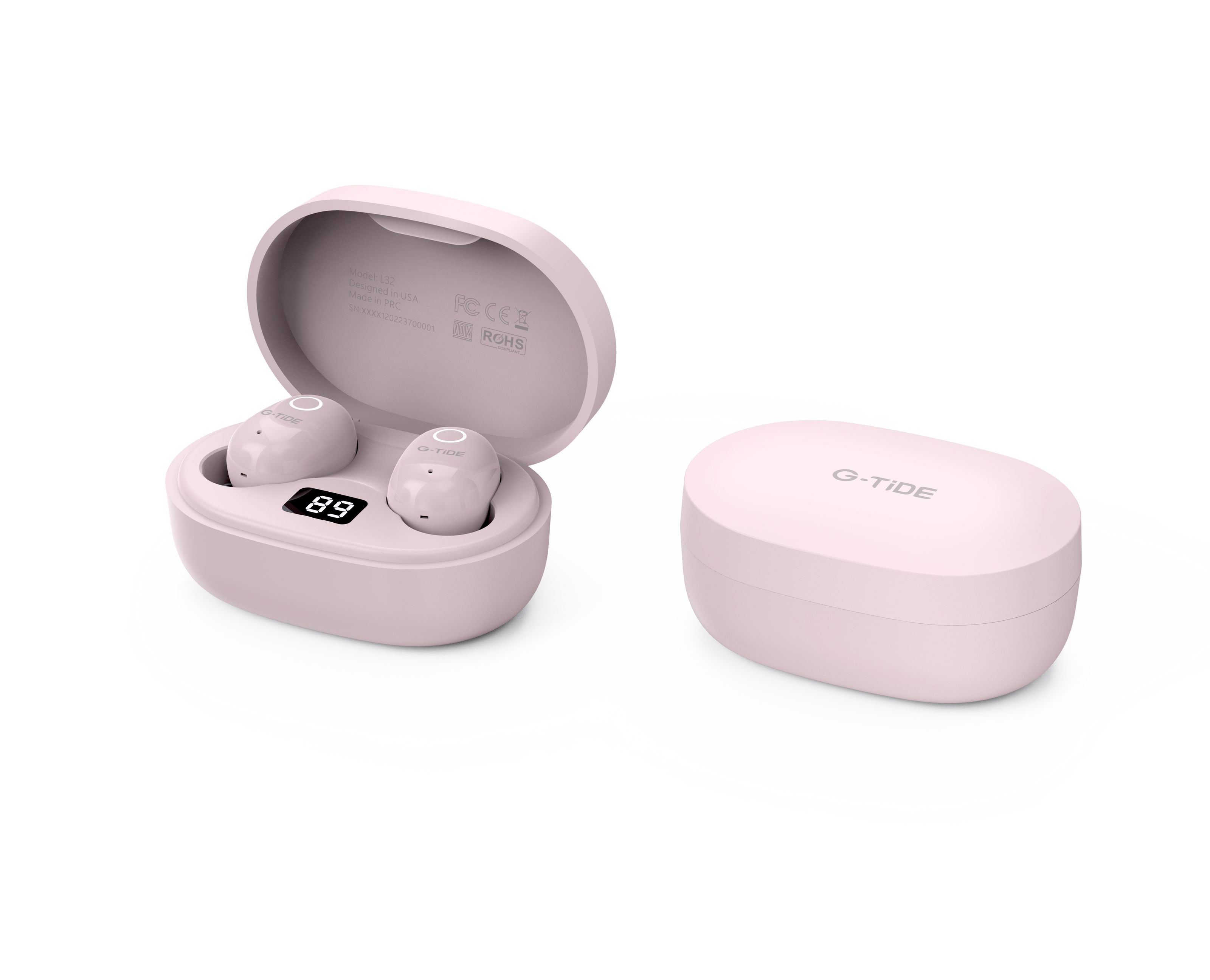 Audífonos Bluetooth G-TiDE L32 5.3 Inalámbricos Sonido HiFi Control Táctil