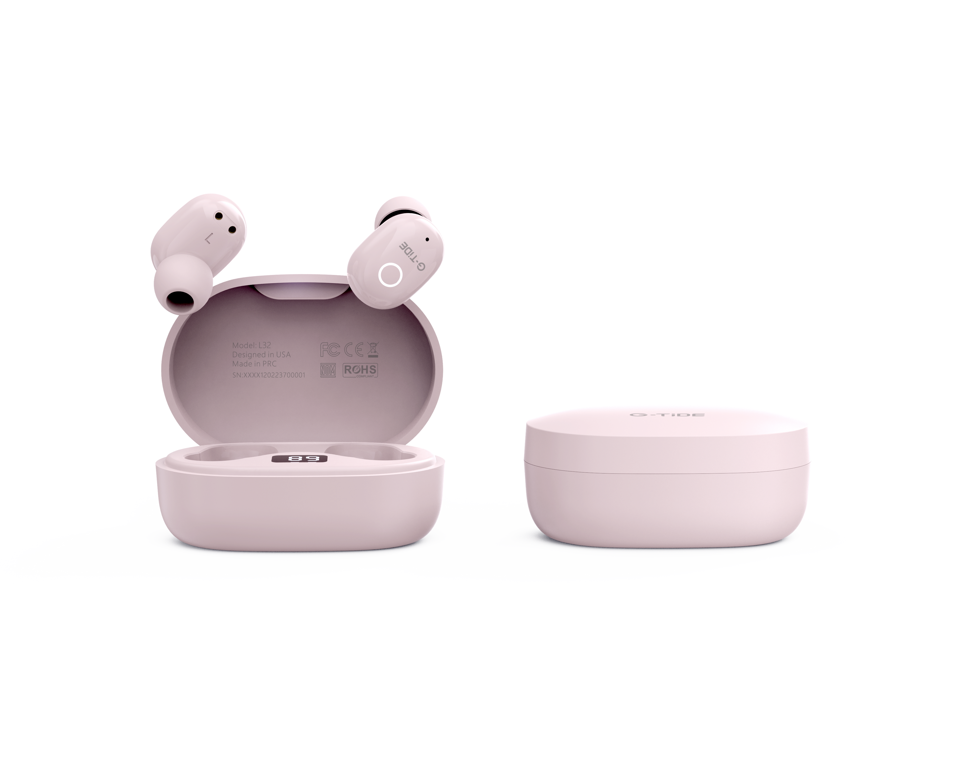 Audífonos Bluetooth G-TiDE L32 5.3 Inalámbricos Sonido HiFi Control Táctil