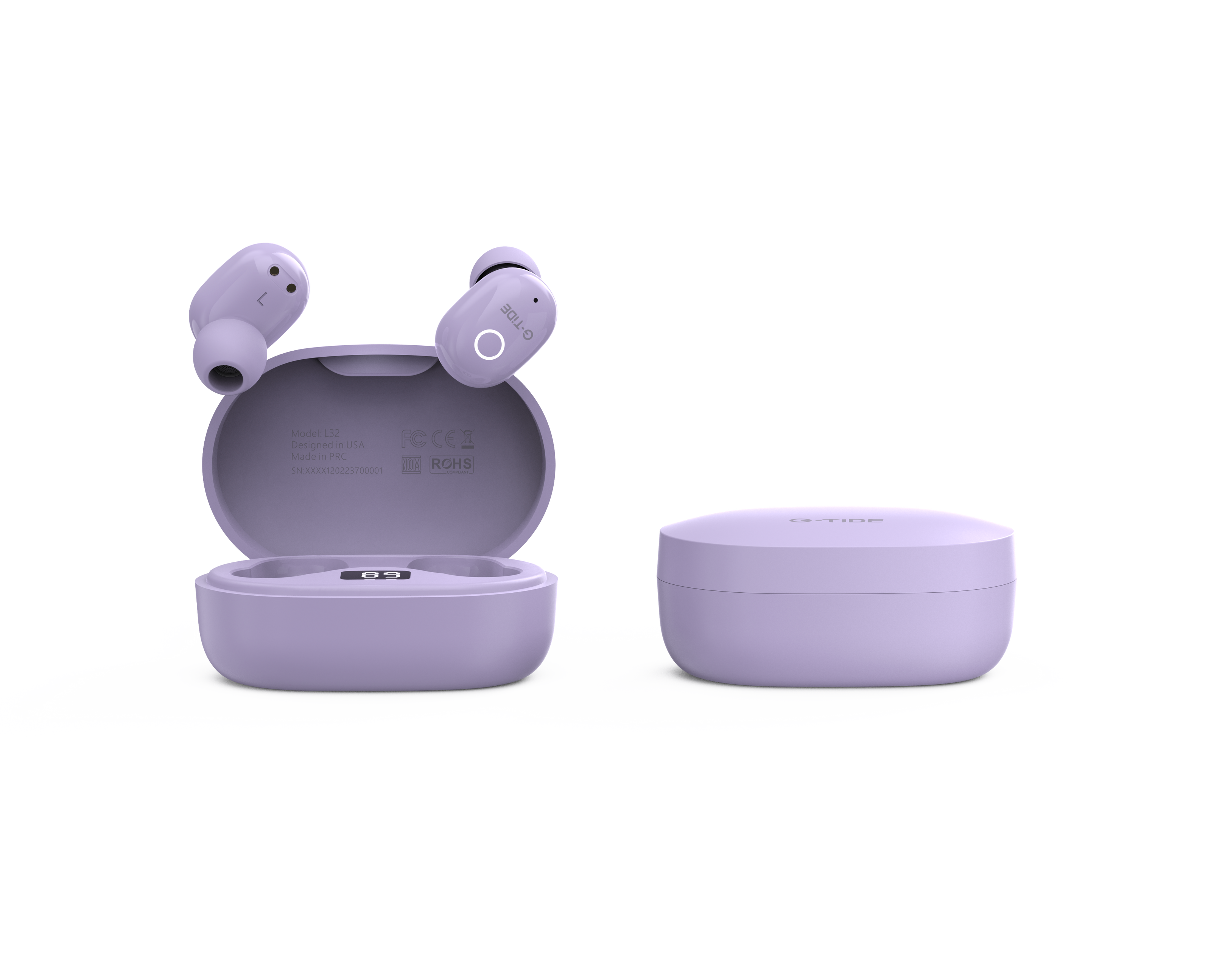 Audífonos Bluetooth G-TiDE L32 5.3 Inalámbricos Sonido HiFi Control Táctil