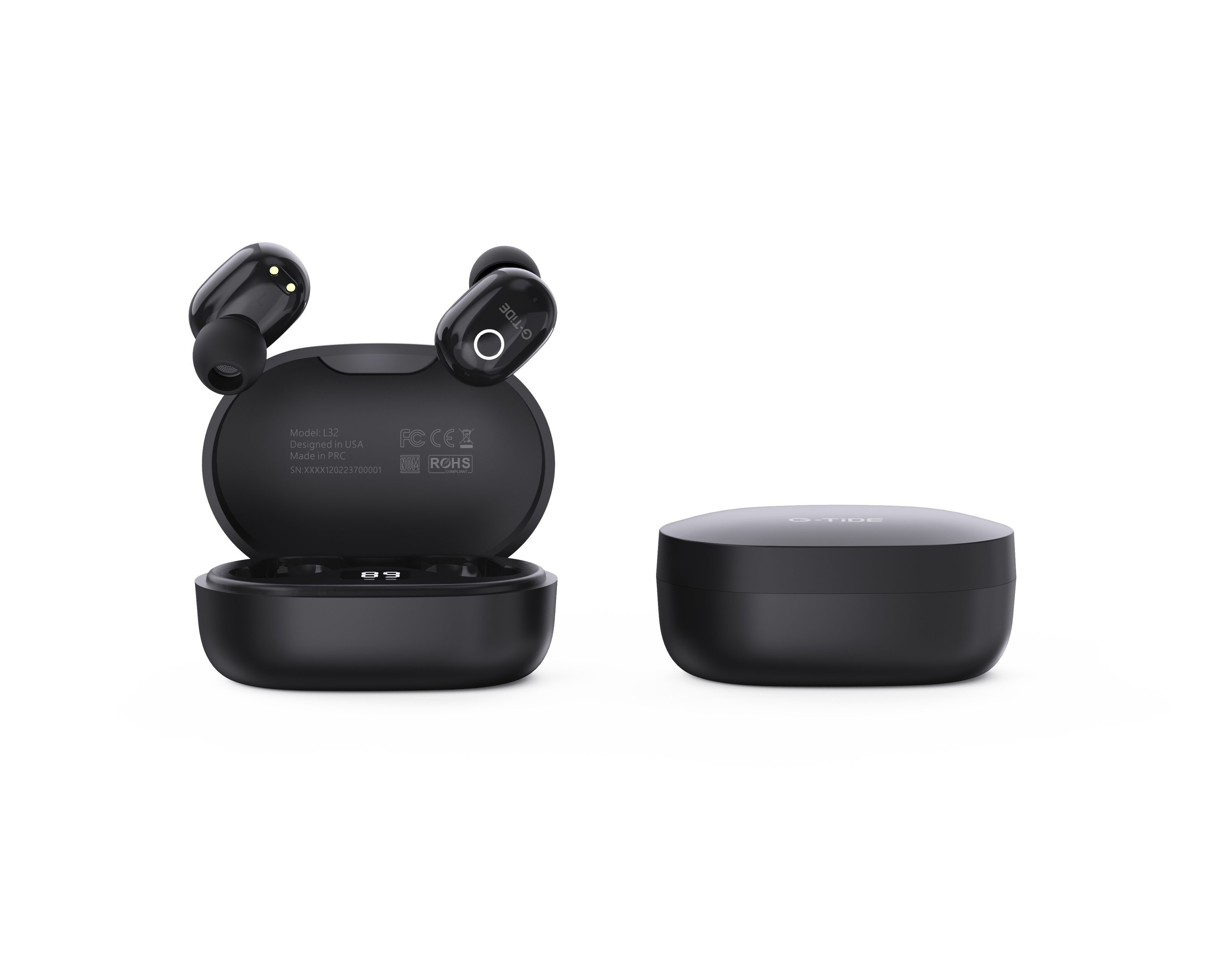 Audífonos Bluetooth G-TiDE L32 5.3 Inalámbricos Sonido HiFi Control Táctil
