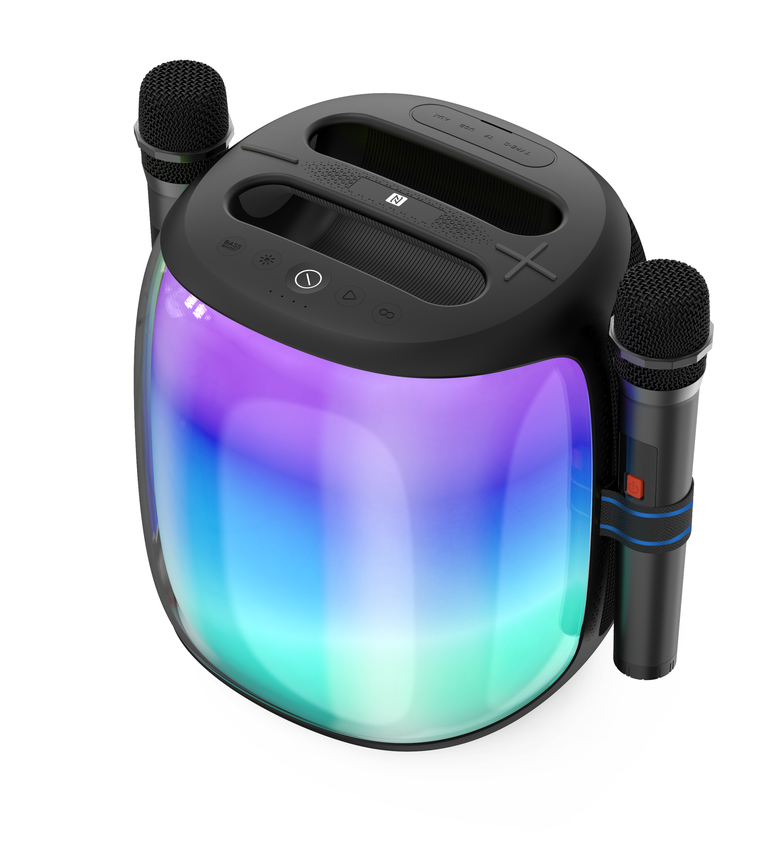Parlante Bluetooth G-TiDE ThunderBass Súper Potente Bajos Profundos Recargable
