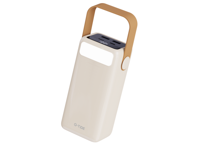 Power Bank G-Tide OASIS — 40.000 mAh | Carga Rápida 22.5W + Linterna LED Integrada