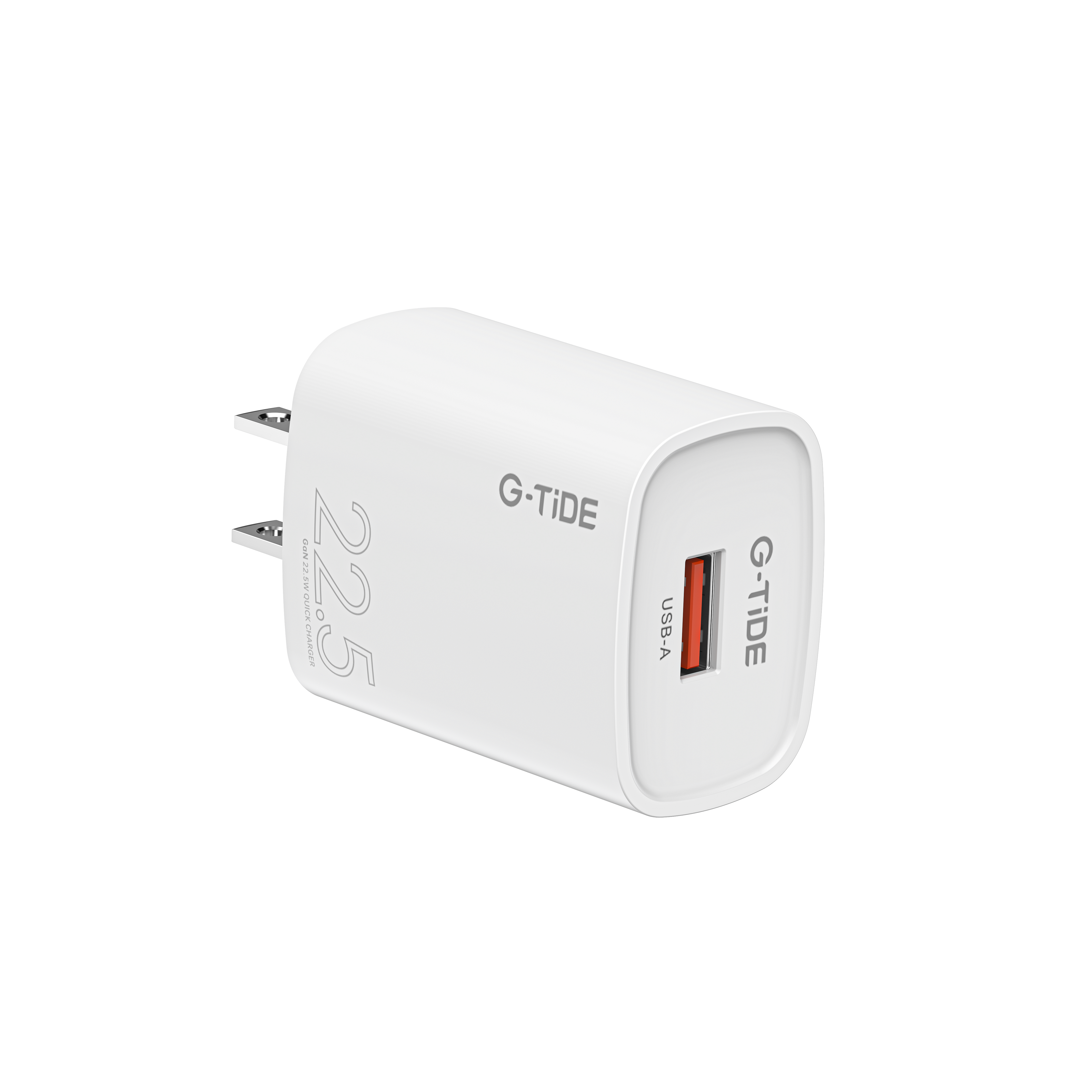 CH22A1 Serie G-Tide Combo Cargador 22.5W Turbo USB-A a Tipo-C 1M | Android