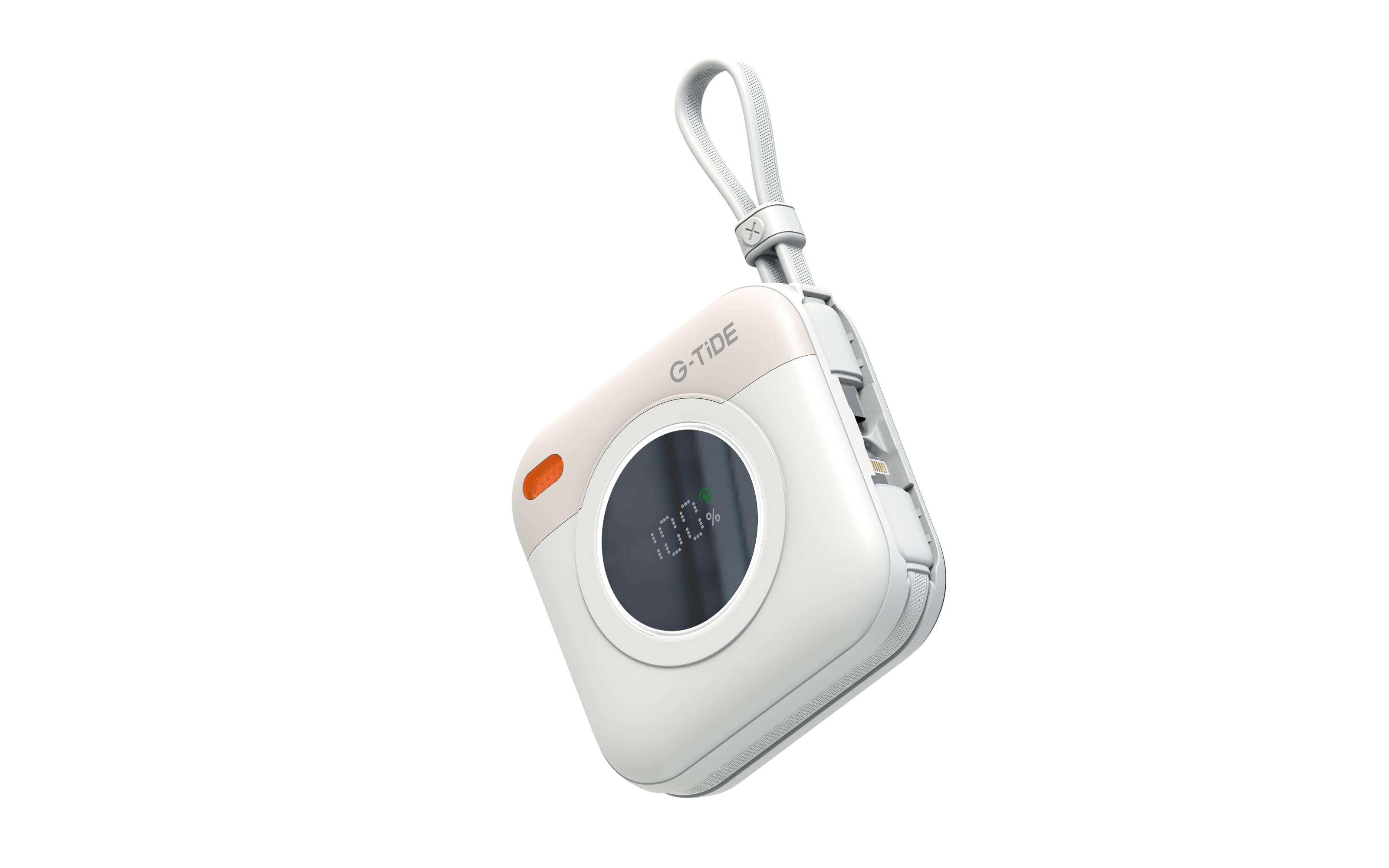 Power Bank G-Tide Multi X1 3 en 1 — 10.000 mAh | Carga Inalámbrica + USB-C + Lightning