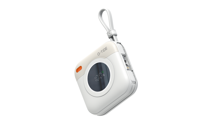 Power Bank G-Tide Multi X1 3 en 1 — 10.000 mAh | Carga Inalámbrica + USB-C + Lightning