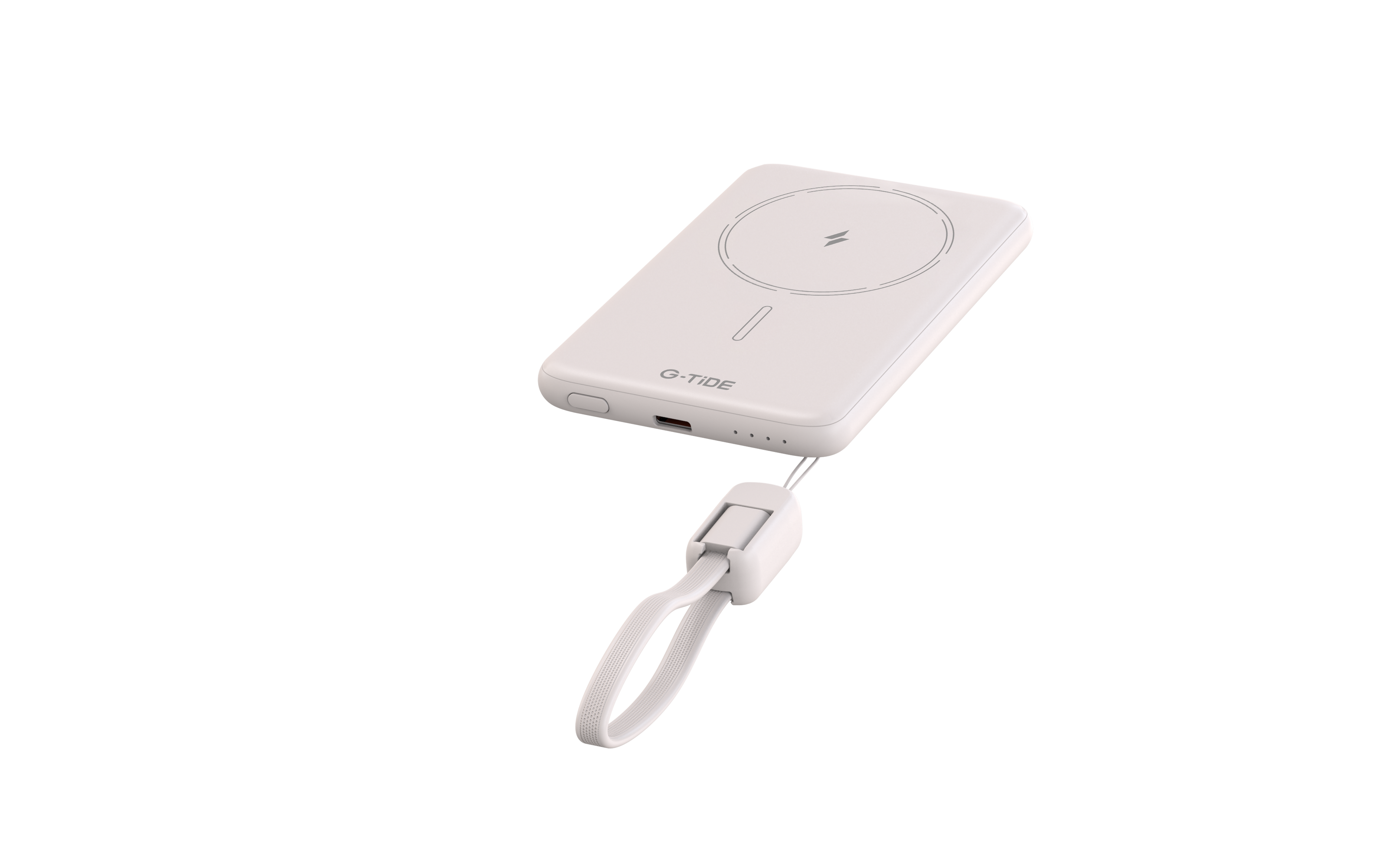 Power Bank G-Tide Slim 01 — 5.000 mAh | Ultra Delgada con Carga Inalámbrica 20W + USB-C