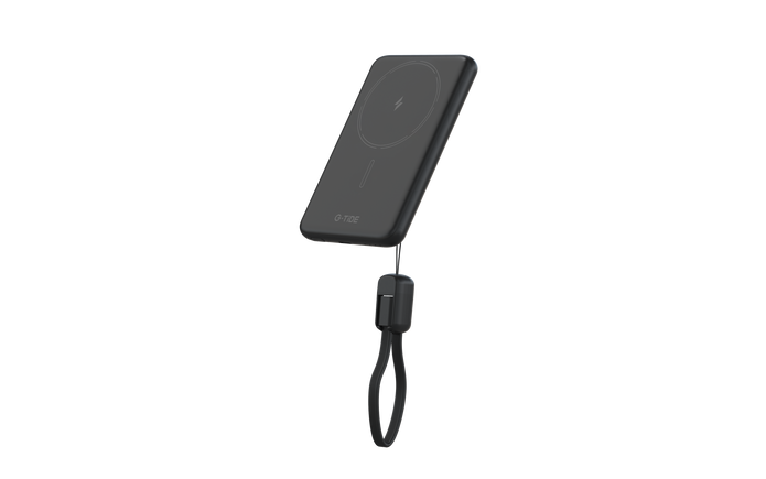 Power Bank G-Tide Slim 01 — 5.000 mAh | Ultra Delgada con Carga Inalámbrica 20W + USB-C