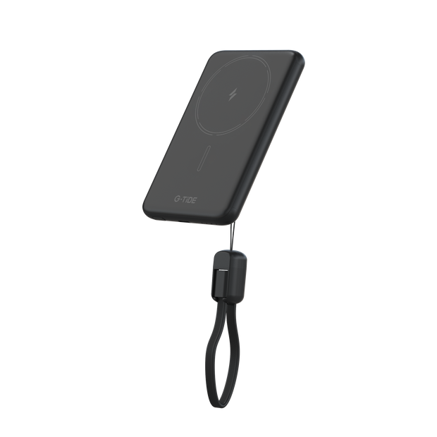 Power Bank G-Tide Slim 01 — 5.000 mAh | Ultra Delgada con Carga Inalámbrica 20W + USB-C