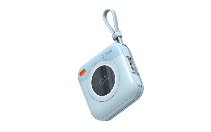 Power Bank G-Tide Multi X1 3 en 1 — 10.000 mAh | Carga Inalámbrica + USB-C + Lightning