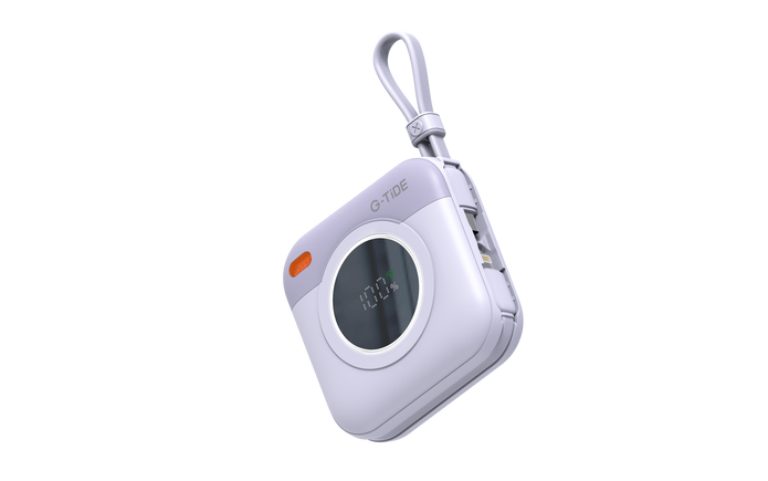 Power Bank G-Tide Multi X1 3 en 1 — 10.000 mAh | Carga Inalámbrica + USB-C + Lightning