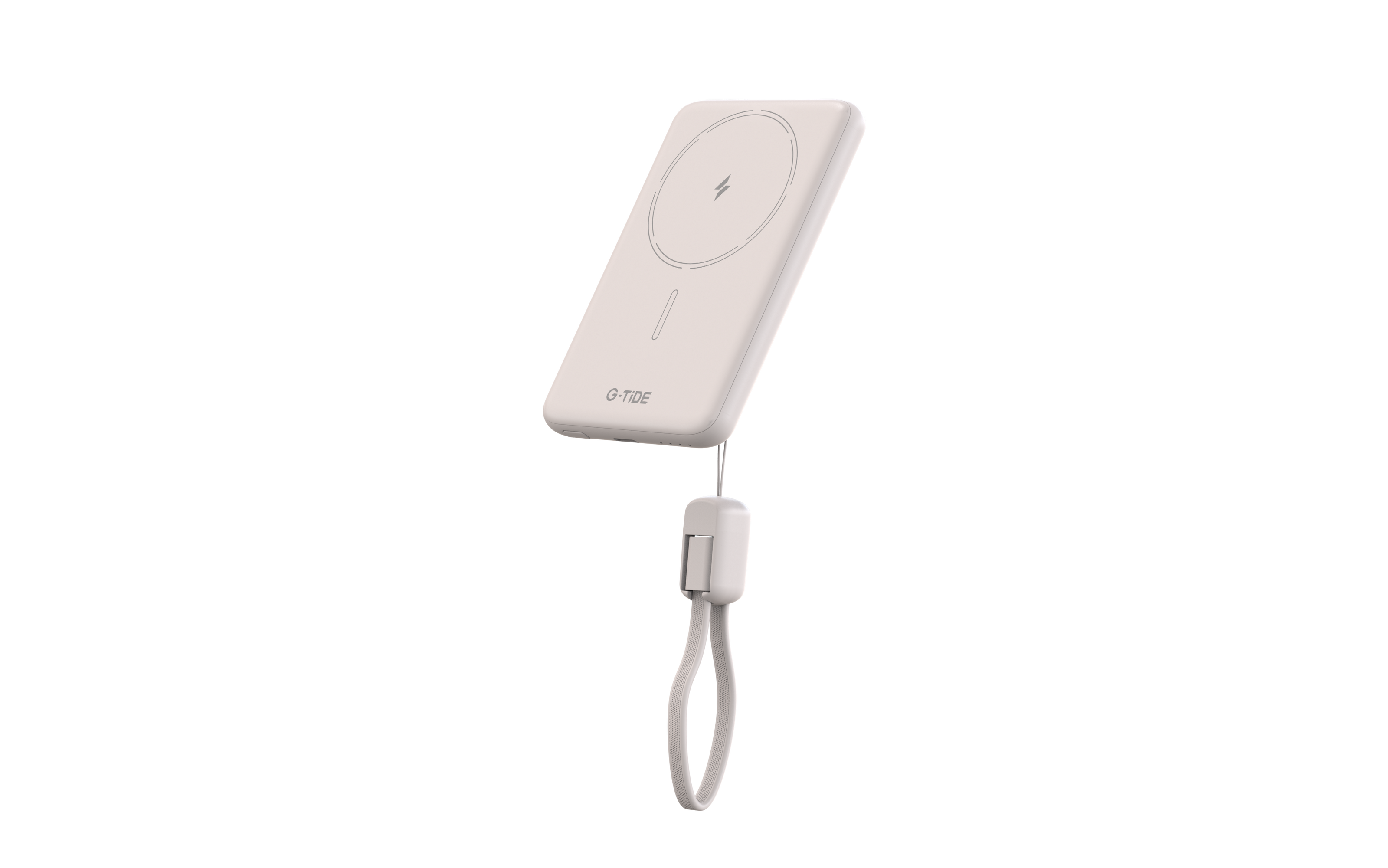 Power Bank G-Tide Slim 01 — 5.000 mAh | Ultra Delgada con Carga Inalámbrica 20W + USB-C