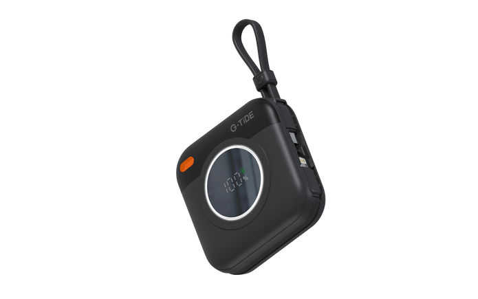 Power Bank G-Tide Multi X1 3 en 1 — 10.000 mAh | Carga Inalámbrica + USB-C + Lightning