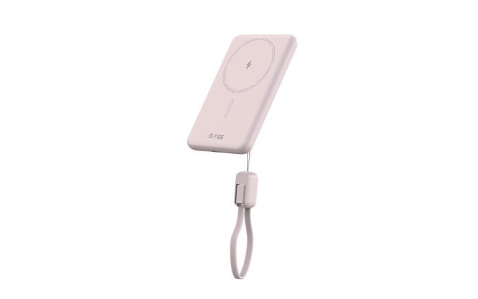 Power Bank G-Tide Slim 01 — 5.000 mAh | Ultra Delgada con Carga Inalámbrica 20W + USB-C
