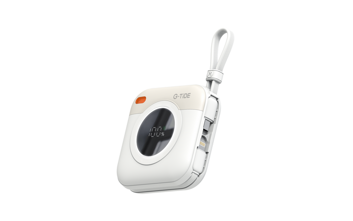 Power Bank G-Tide Multi X1 3 en 1 — 10.000 mAh | Carga Inalámbrica + USB-C + Lightning