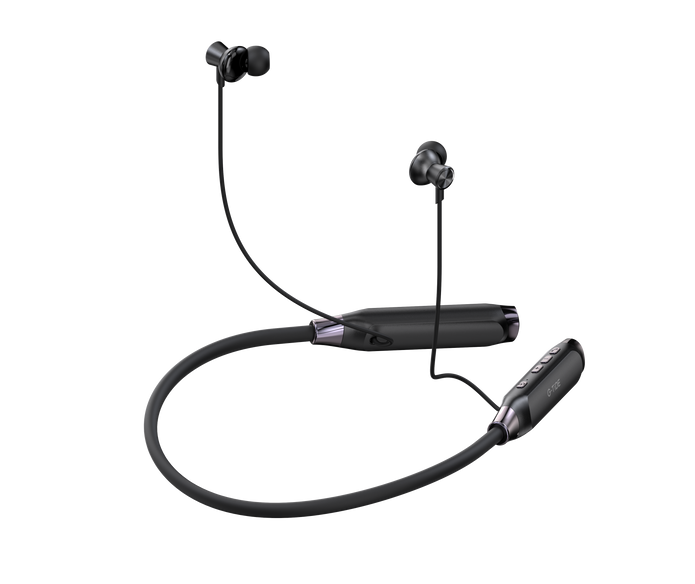 Audífonos Bluetooth G-TiDE EG22 Tipo Collar 5.3 ENC Batería 500mAh Pantalla LED