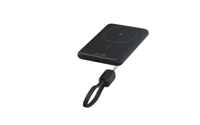 Power Bank G-Tide Slim 01 — 5.000 mAh | Ultra Delgada con Carga Inalámbrica 20W + USB-C