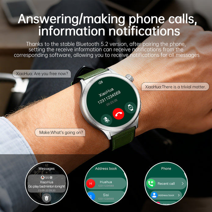 Smartwatch G-TiDE R8 Pro AMOLED Llamadas Bluetooth IA Salud 3 Pulsos