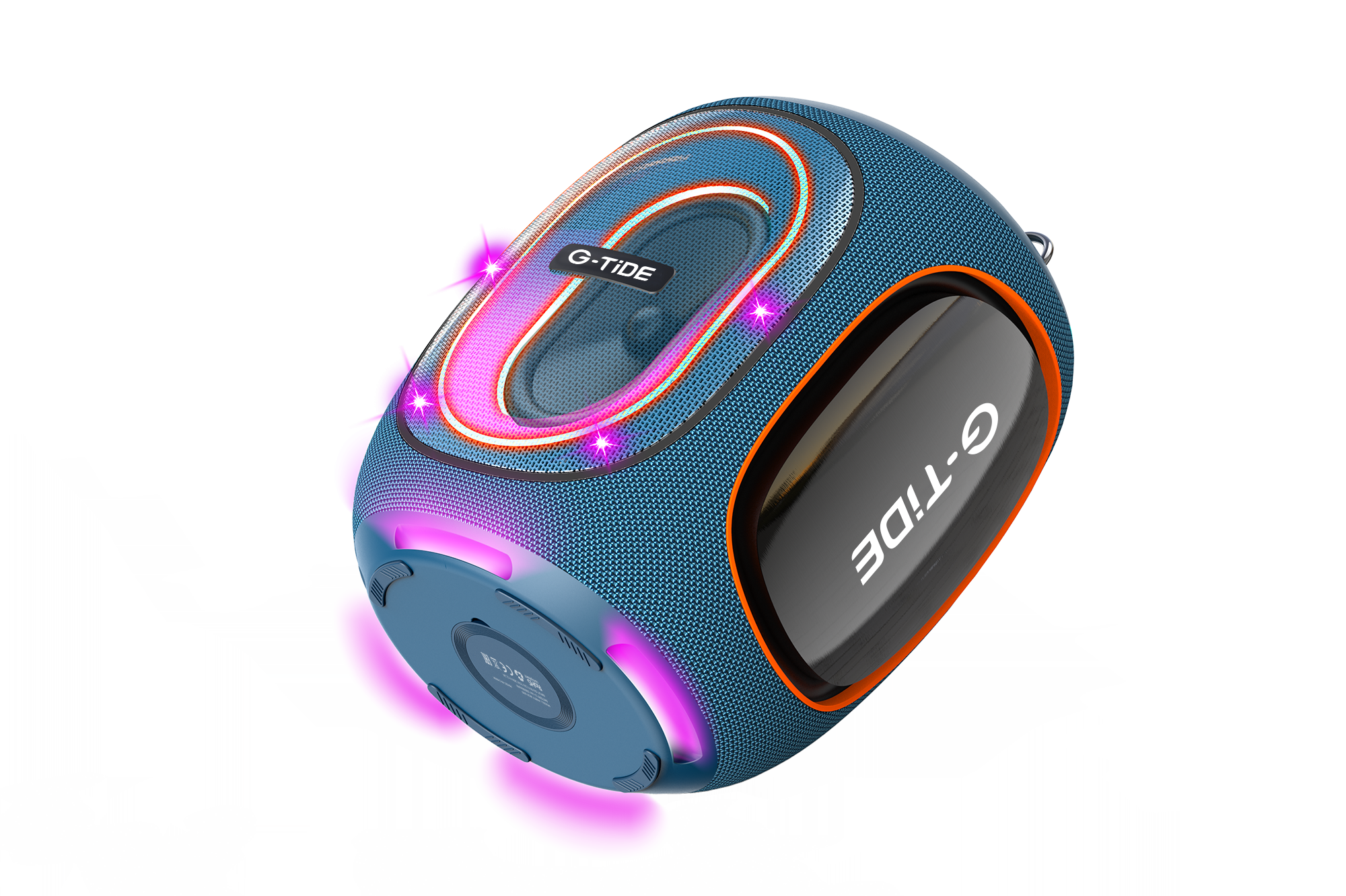 Parlante Bluetooth ThunderBass Max G-TiDE Potente 9000mAh Luces RGB BT 5.3