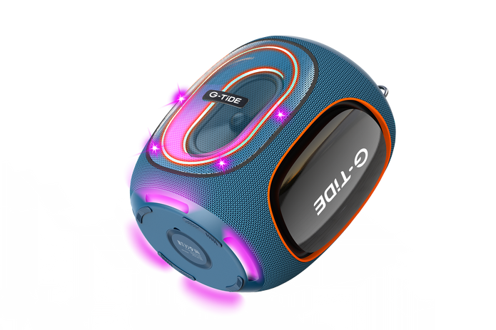 Parlante Bluetooth ThunderBass Max G-TiDE Potente 9000mAh Luces RGB BT 5.3