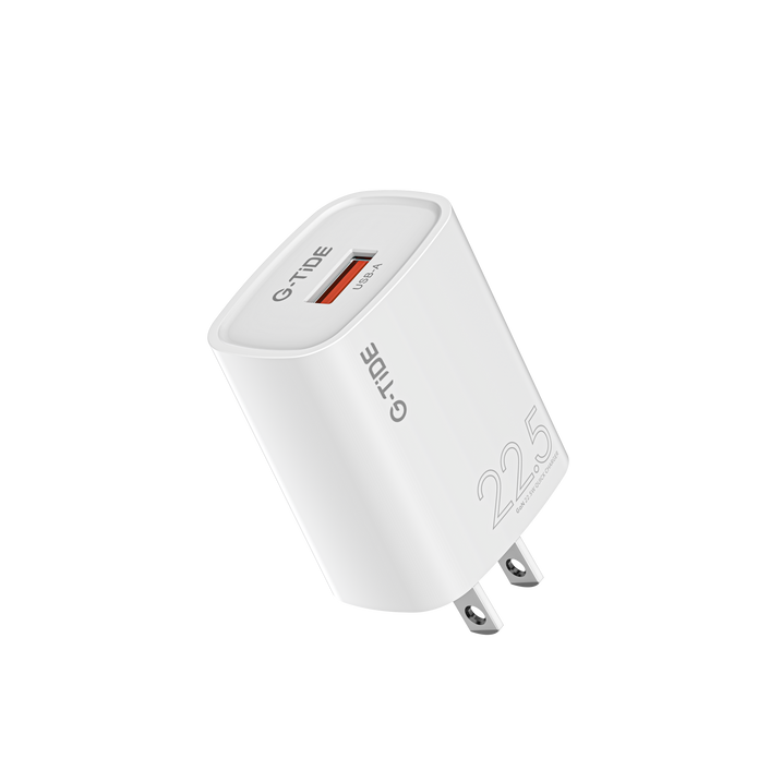 CH22A2 Serie G-Tide Combo Cargador 22.5W Turbo USB-A a Lightning 1M | iPhone
