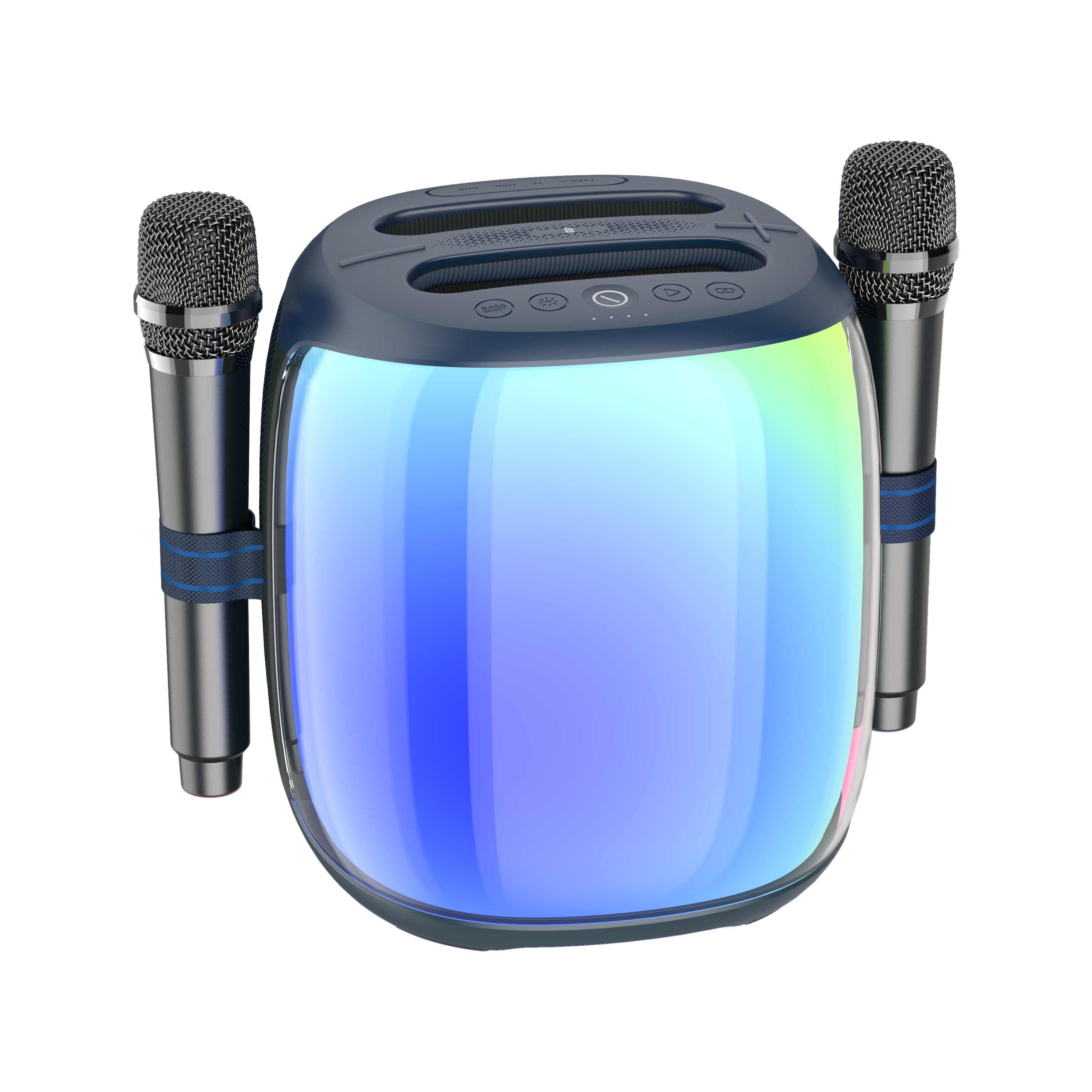 Parlante Bluetooth G-TiDE ThunderBass Súper Potente Bajos Profundos Recargable