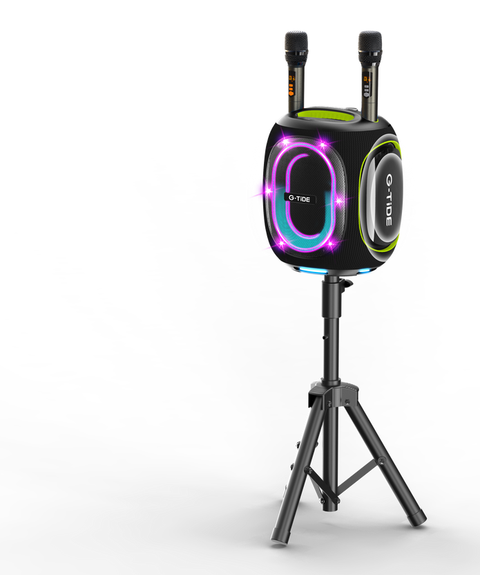 Parlante Bluetooth ThunderBass Max G-TiDE Potente 9000mAh Luces RGB BT 5.3
