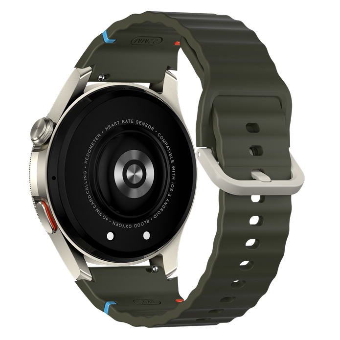 Smartwatch Aurafit Trek 2 | GPS , Pantalla AMOLED 1.43