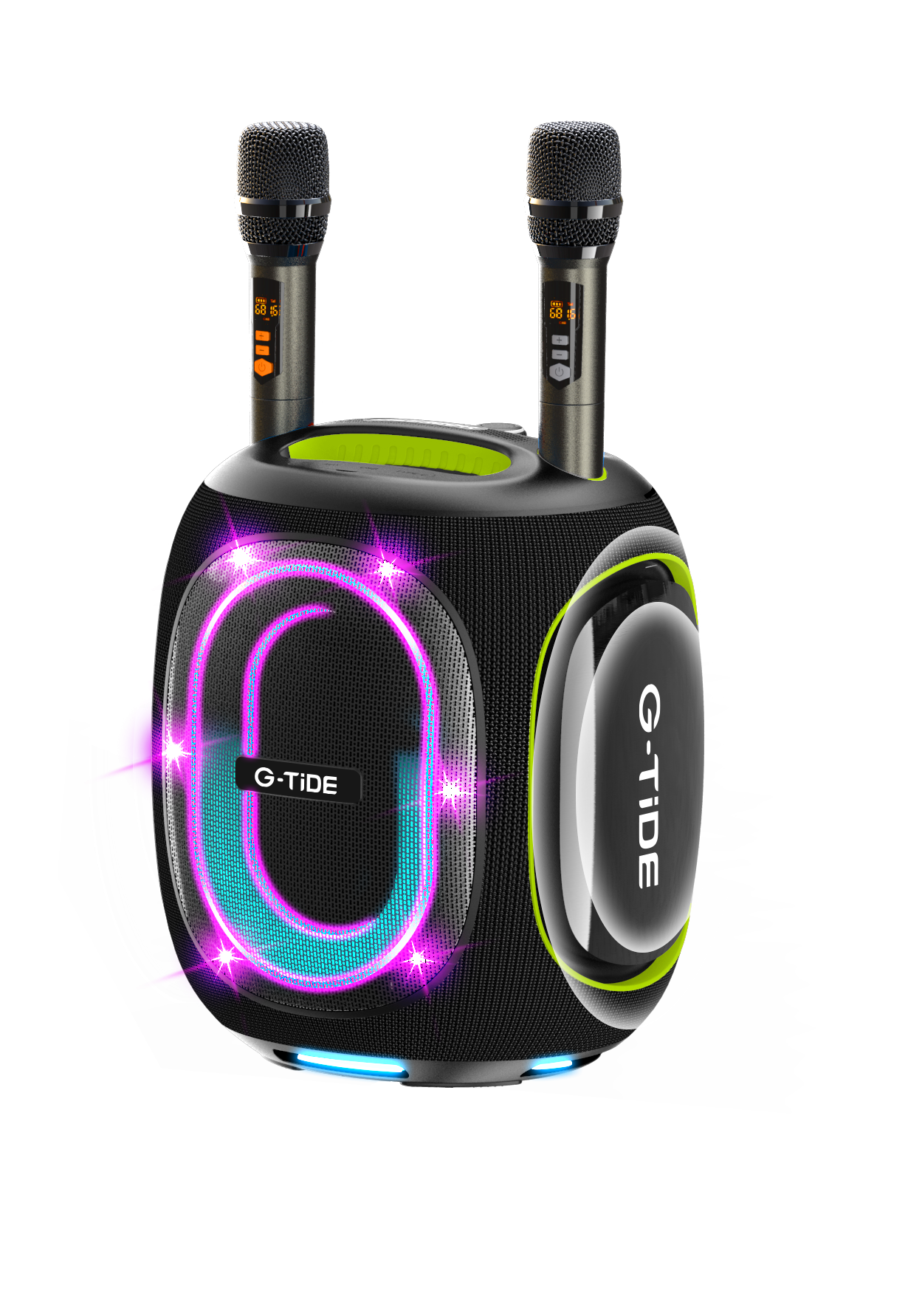 Parlante Bluetooth ThunderBass Max G-TiDE Potente 9000mAh Luces RGB BT 5.3