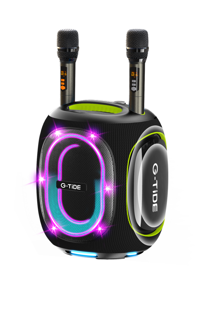 Parlante Bluetooth ThunderBass Max G-TiDE Potente 9000mAh Luces RGB BT 5.3