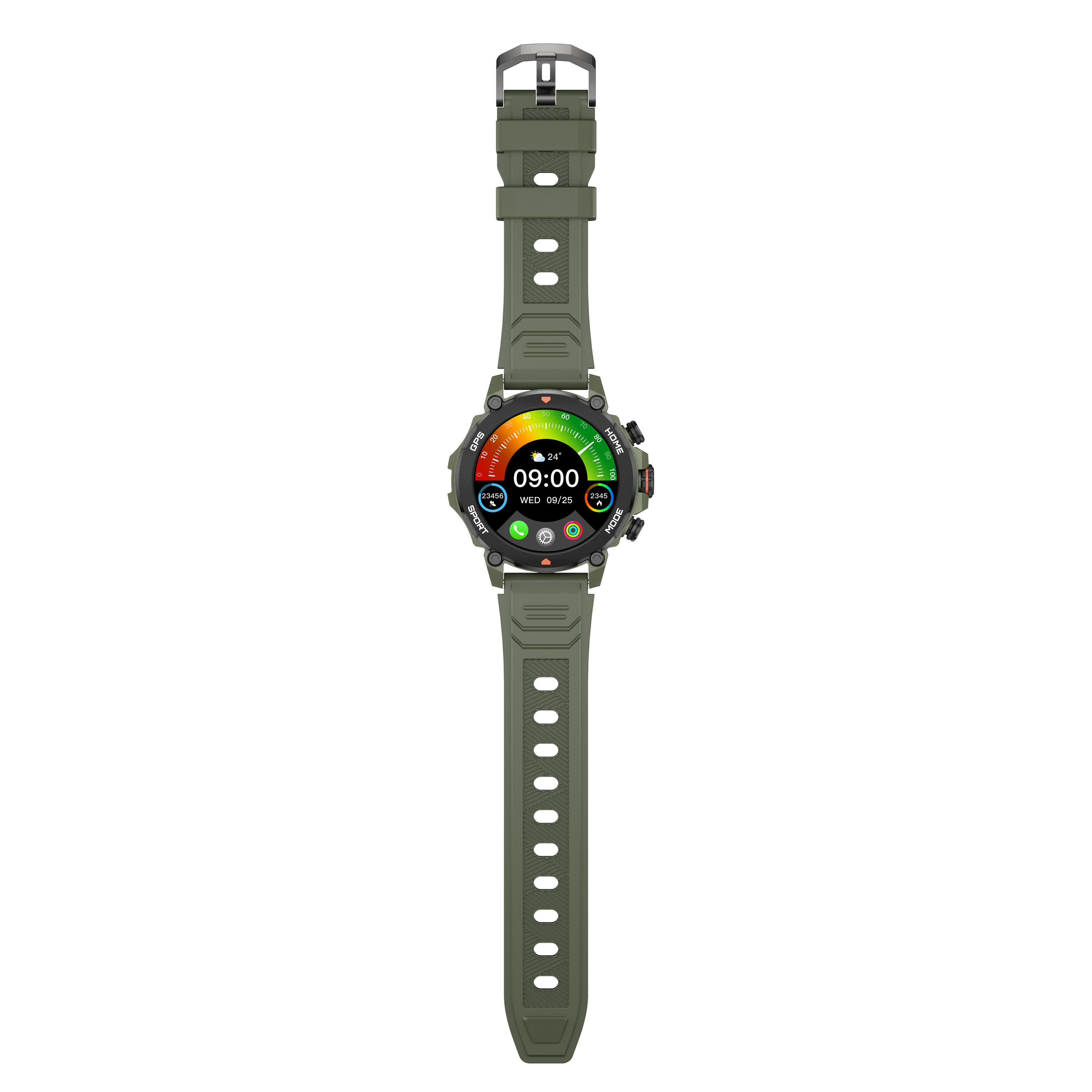 Aurafit Trek 1 Smartwatch GPS AMOLED 1.43