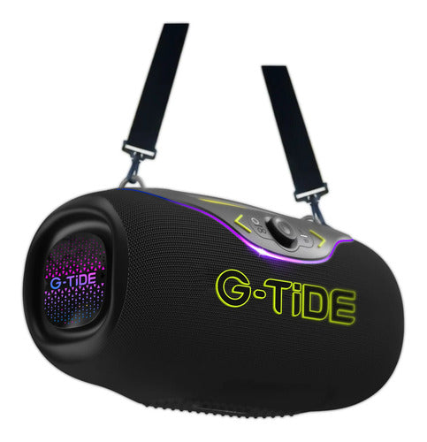 Parlante Bluetooth Thunderbass Pro G-tide 200w 1 Micrófono