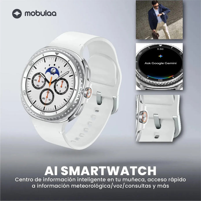 Smartwatch Mobulaa Ms Ultra 2 Pantalla Amoled Hd Ai Ip67
