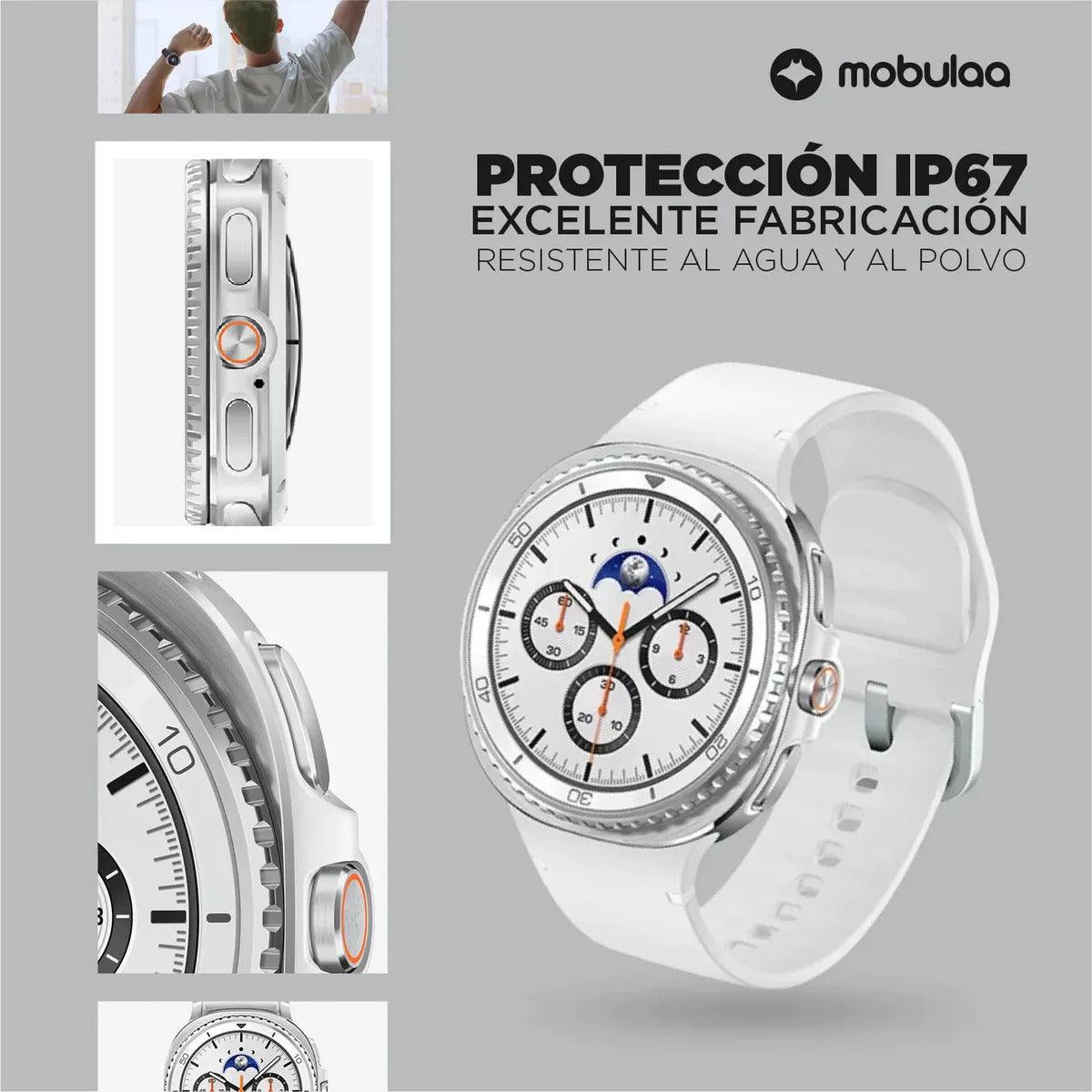Smartwatch Mobulaa Ms Ultra 2 Pantalla Amoled Hd Ai Ip67