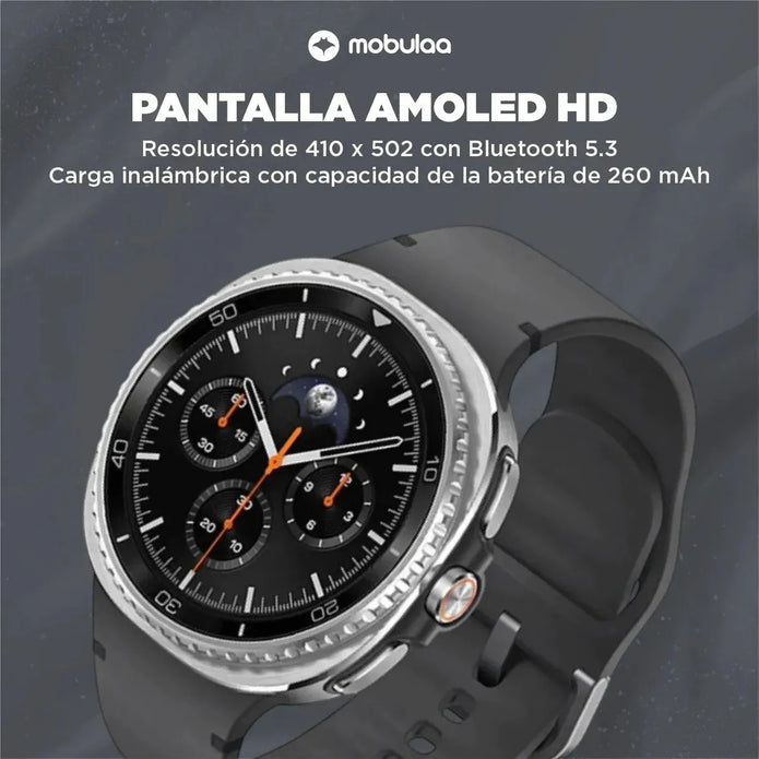 Smartwatch Mobulaa Ms Ultra 2 Pantalla Amoled Hd Ai Ip67