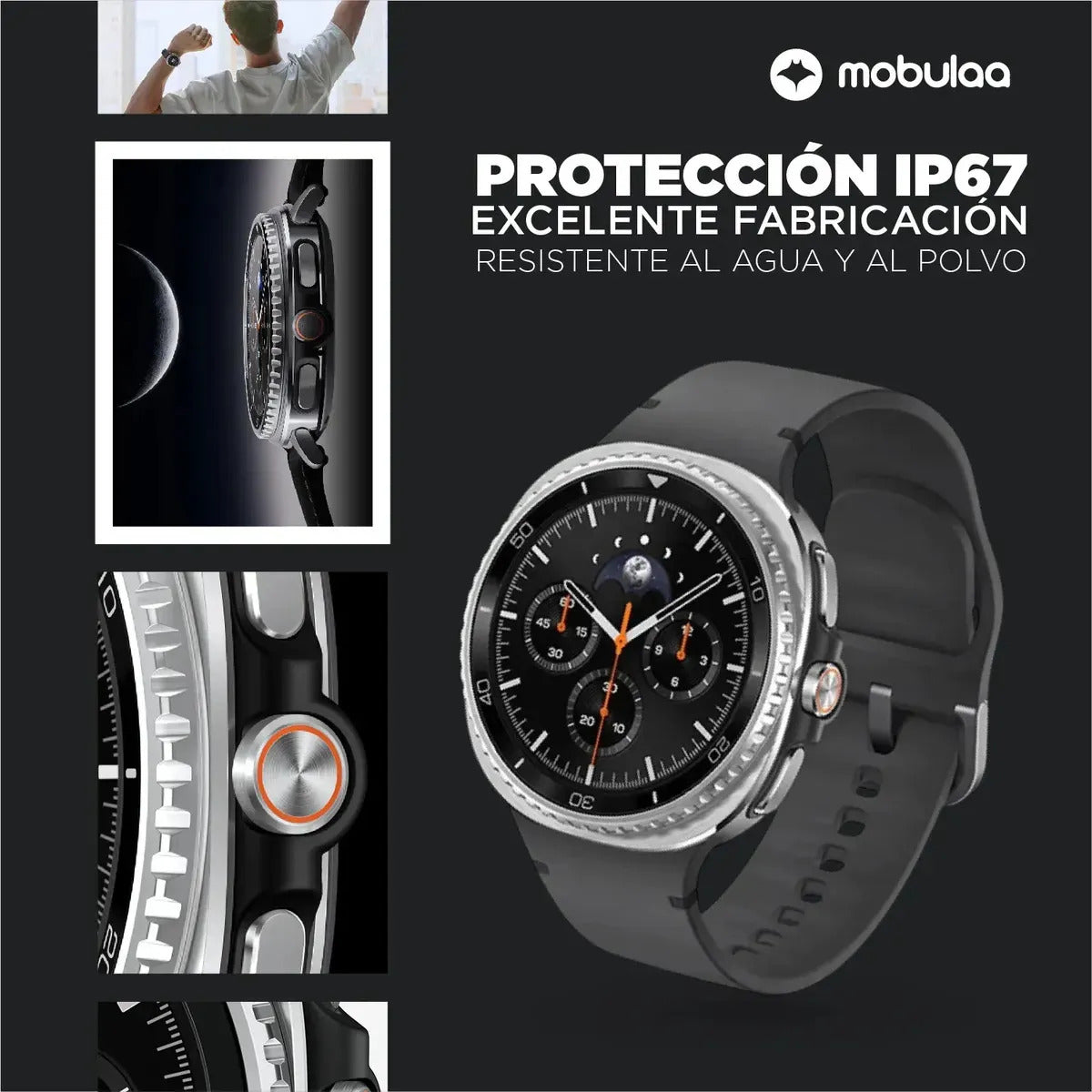 Smartwatch Mobulaa Ms Ultra 2 Pantalla Amoled Hd Ai Ip67