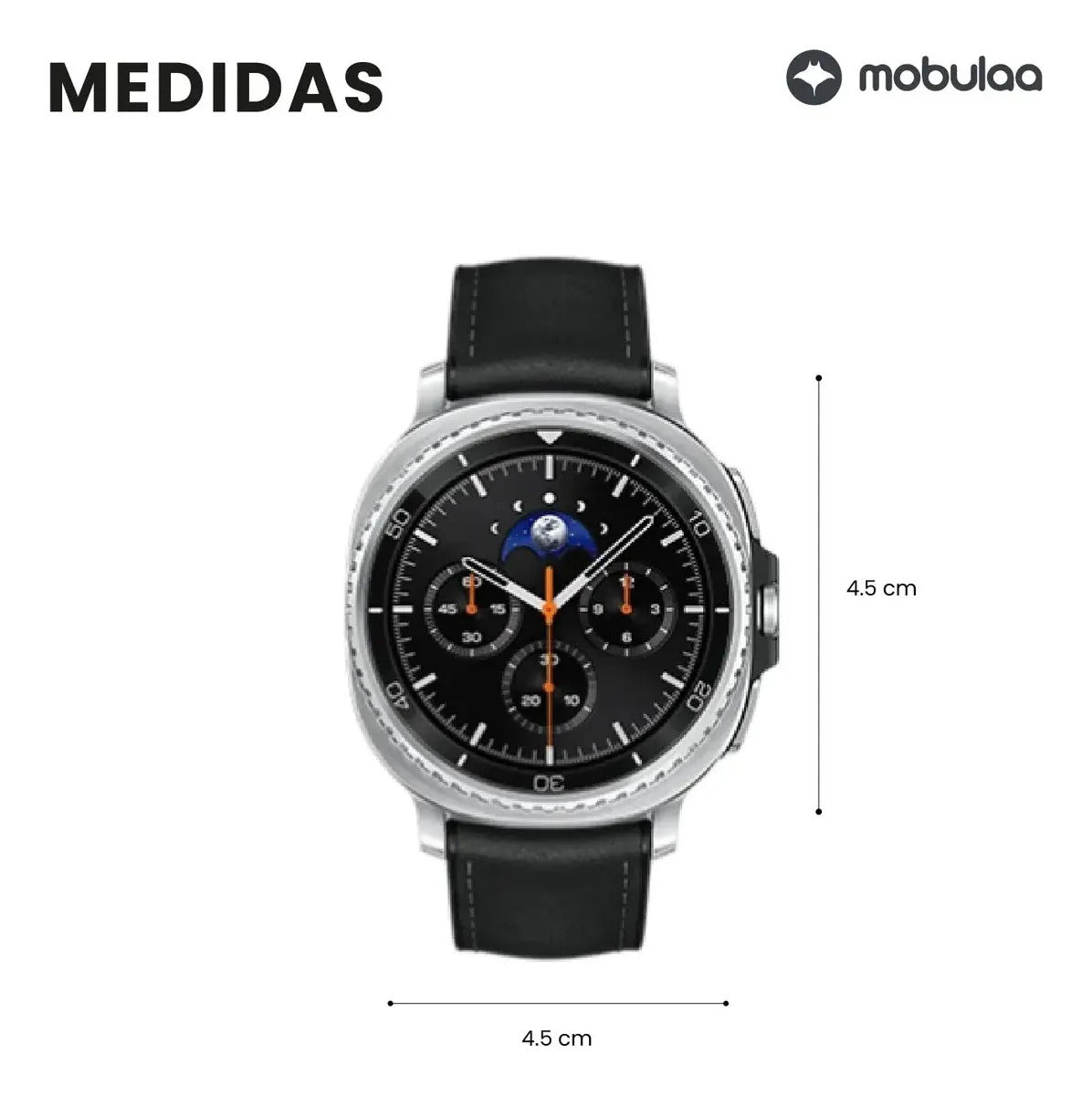 Smartwatch Mobulaa Ms Ultra 2 Pantalla Amoled Hd Ai Ip67