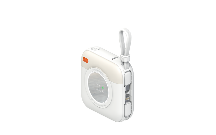 Power Bank G-Tide Multi X1 3 en 1 — 10.000 mAh | Carga Inalámbrica + USB-C + Lightning