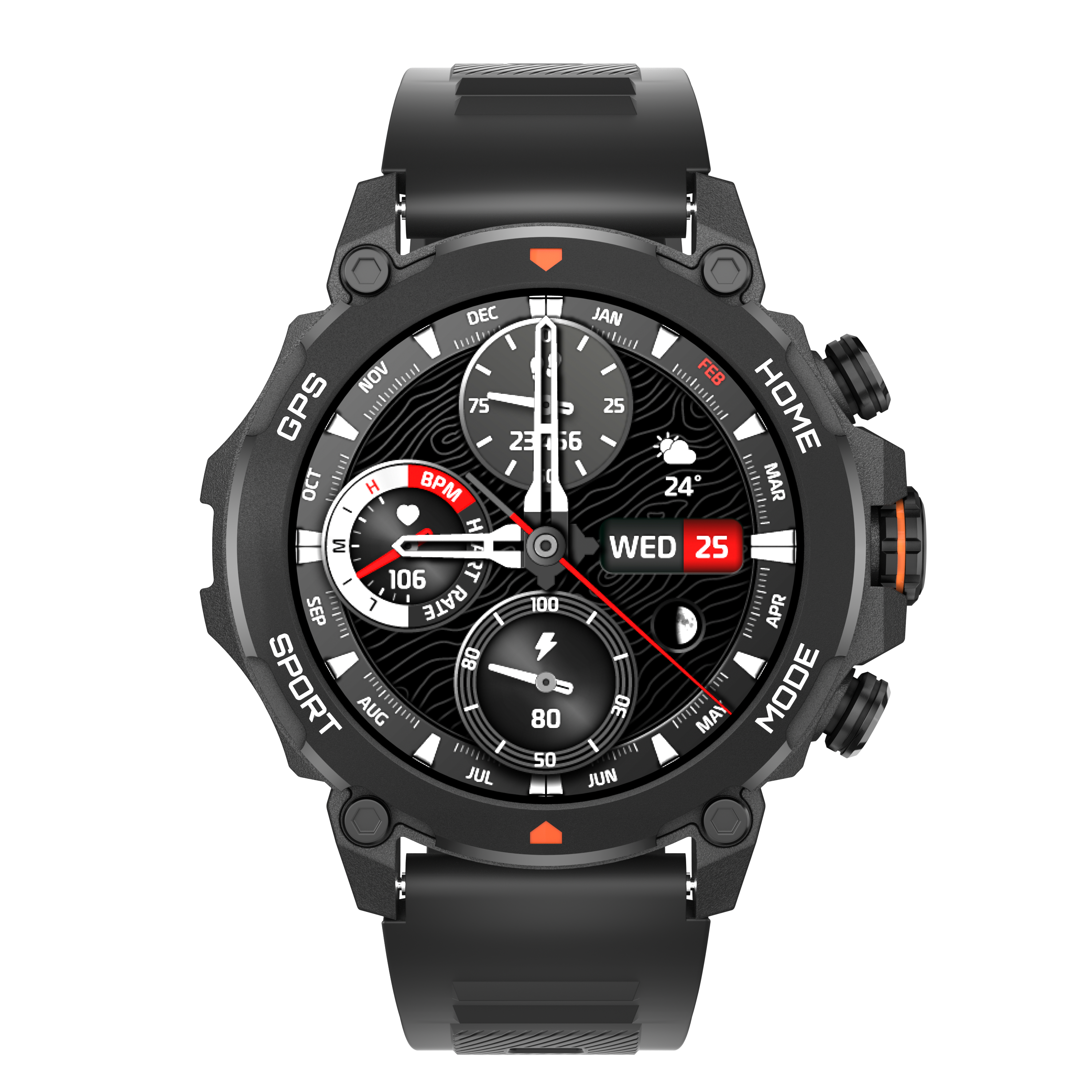 Aurafit Trek 1 Smartwatch GPS AMOLED 1.43