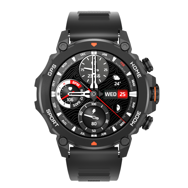 Aurafit Trek 1 Smartwatch GPS AMOLED 1.43" Llamadas Bluetooth