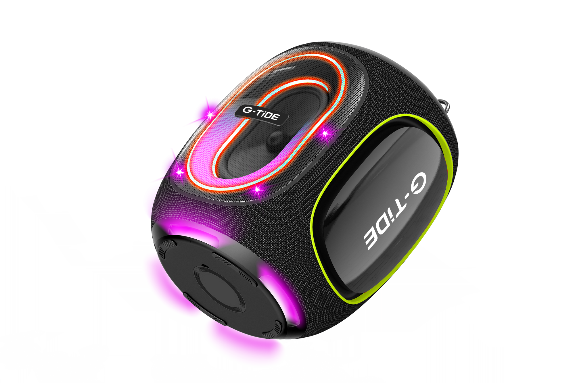 Parlante Bluetooth ThunderBass Max G-TiDE Potente 9000mAh Luces RGB BT 5.3