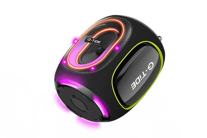 Parlante Bluetooth ThunderBass Max G-TiDE Potente 9000mAh Luces RGB BT 5.3