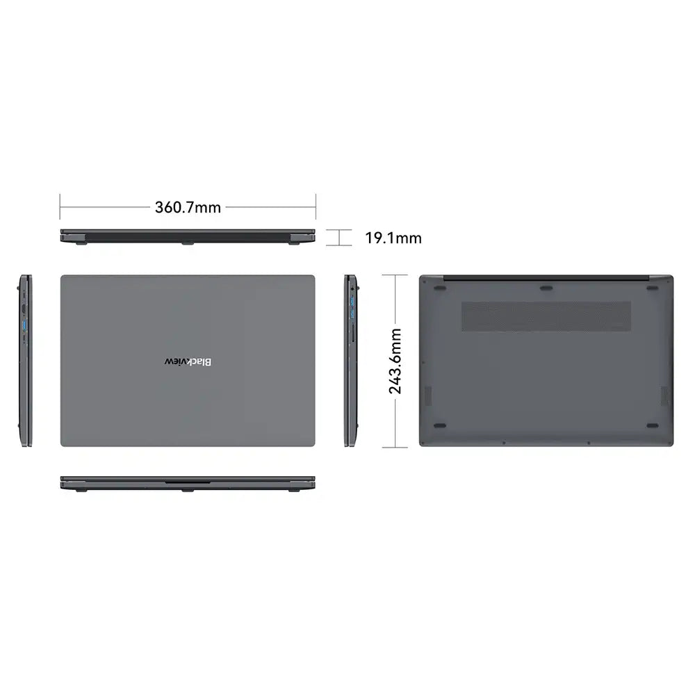 Gris Estelar Acebook 12 Blackview 16 Pulgadas Windows 11 Pro